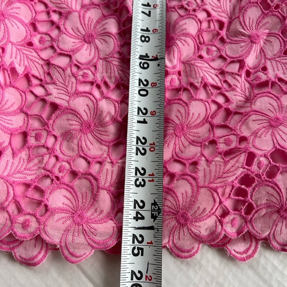 Lilly Pulitzer Pink Floral Lace Dress - Picture 6 of 7